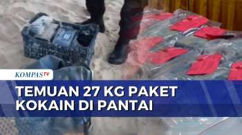 Pengunjung Temukan 23 Paket Diduga Kokain di Pantai Kahuripan Sumenep
