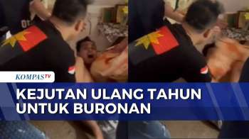 Polisi Nyanyikan Lagu Ulang Tahun saat Tangkap Buron, Pelaku Penusukan di Palembang Menjerit | BERUT