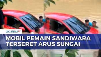 Sungai Meluap, Mobil Rombongan Pemain Sandiwara Terseret Arus di Indramayu | BERUT