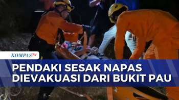 Dramatis! Tim SAR Evakuasi Pendaki Bukit Pau Yang Sesak Napas Di Tengah Medan Terjal | BERUT