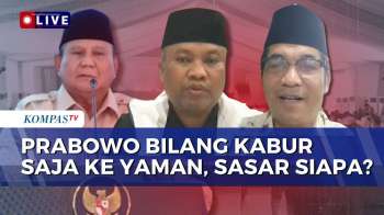 [FULL] Politisi Gerindra Buka Suara, Ray Rangkuti Kritisi Prabowo Singgung Soal Kabur Ke Yaman