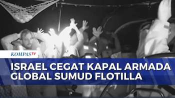 Israel Cegat 7 Kapal Armada Global Sumud Flotilla di Perairan Internasional | BERUT