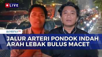 Hujan Deras Dan Banjir, Arus Lalu Lintas Di Pondok Indah Dan Tol Dalam Kota Macet