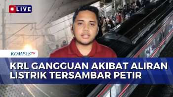 Sempat Alami Gangguan Listrik, Operasi KRL Di Stasiun Kebayoran Kembali Normal | KOMPAS MALAM