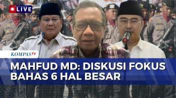 [FULL] Mahfud MD Ungkap Hasil Diskusi Dengan Prabowo Soal Reformasi Polri, Ini Poin Pentingnya