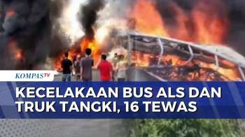 BREAKING NEWS - Kecelakaan Bus ALS Dan Truk Tangki Di Palembang, 16 Orang Tewas