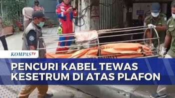 Diduga Curi Kabel, Pria Tewas Tersetrum Di Plafon Gedung Kawasan Taman Sari Jakbar | BERUT