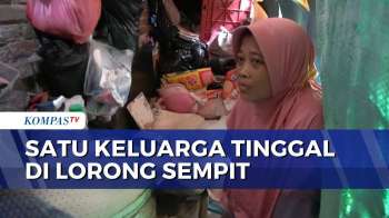 Pilu! Kisah Sutinah Bertahan Di Tengah Kemiskinan, 6 Tahun Tinggal Di Rumah 1x6 Meter