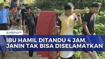 Ibu Hamil Ditandu 4 Jam Imbas Jalan Rusak di Polewali Mandar, Janin Tak Terselamatkan | BERUT