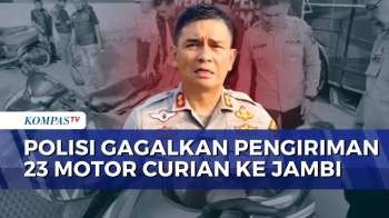 Polisi Gagalkan Pengiriman 23 Motor Curian Ke Jambi, Disembunyikan Dalam Bus Antarkota | BORGOL