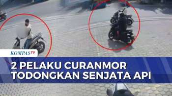 Kepergok! Pencuri Motor Todongkan Senjata Api Ke Karyawan Toko Di Bekasi | BORGOL