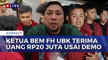 [FULL] Feri Amsari Respons Soal Ketua BEM FH UBK Terima Uang Rp20 Juta Usai Demo | KOMPAS PETANG