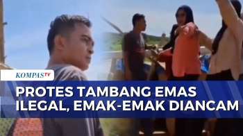 Protes Tambang Emas Ilegal, Emak-Emak Di Mandailing Natal Diancam Kayu Dan Senjata Tajam | BORGOL