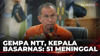 Update! Korban Meninggal Gempa Bumi di NTT Bertambah Jadi 51 Orang