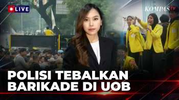 Polisi Tebalkan Barikade di Depan UOB, Wakil Ketua BEM UI Fathimah Minta Massa Tak Terprovokasi