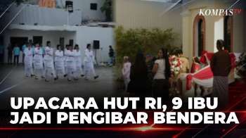 HUT ke-81 RI, 9 Ibu Jadi Pasukan Pengibar Bendera di KBRI Phnom Penh | KOMPAS SIANG