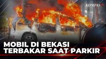 Mobil Terbakar Di Pondok Gede Bekasi, Diduga Akibat Korsleting Mesin | KOMPAS PETANG