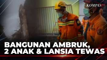 Gedung Tua Runtuh Timpa 3 Rumah Di Brebes, 2 Anak Dan 1 Lansia Tewas | KOMPAS PETANG