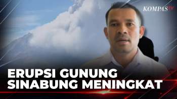 Gunung Sinabung Erupsi, Abu Vulkanik Membubung Hingga 3.500 Meter | KOMPAS PETANG