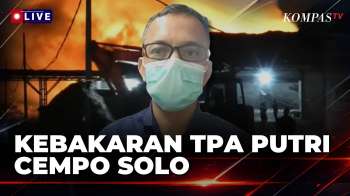 Terkini! Situasi Kebakaran TPA Putri Cempo di Solo, Api Belum Padam | KOMPAS MALAM