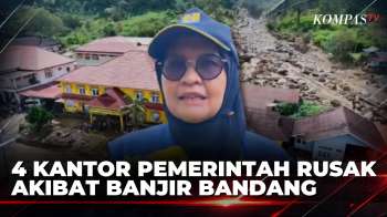 Banjir Bandang Rusak 11 Kantor Pemkab Solok, 4 Bangunan Rusak Berat | JMP