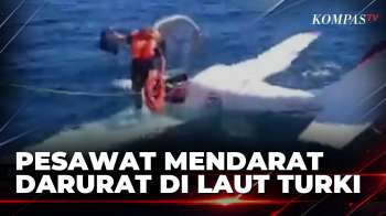 Mesin Rusak, Pesawat Pribadi Mendarat Darurat di Laut Hitam Turki | BERUT