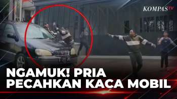 Heboh! Pria Pecahkan Kaca Mobil Di Jagakarsa, Teriak 'Maling' Sebelum Lempar Batu | BERUT
