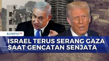 104 Warga Gaza Tewas Akibat Serangan Di Tengah Gencatan Senjata, Trump Bela Israel