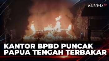 Kantor BPBD Kabupaten Puncak Terbakar, Polisi Selidiki Penyebabnya | SAPA MALAM