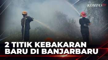 Petugas Padamkan 2 Titik Baru Kebakaran Hutan Dan Lahan Di Banjarbaru | SAPA MALAM
