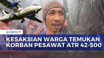 Warga Ceritakan Detik-Detik Temukan Jenazah Korban Pesawat ATR 42-500 Di Gunung Bulusaraung
