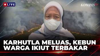 Begini Pantauan Operasi Pemadaman Karhutla di Banjarbaru Kalsel | KOMPAS SIANG