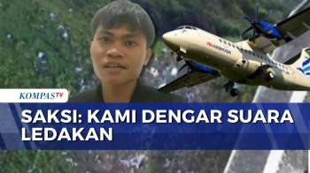 Pendaki Jadi Saksi Detik-Detik Pesawat ATR 42-500 Meledak Dan Jatuh Di Gunung Bulusaraung