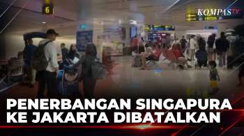 Erupsi Gunung Anak Krakatau, Penerbangan Singapura-Jakarta Dibatalkan | KOMPAS SIANG