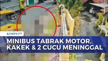 Minibus Tabrak Motor Di Cirebon, Kakek Dan 2 Cucunya Meninggal | BERUT