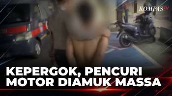 Kepergok Curi Motor, Pelaku Jadi Sasaran Amukan Warga di Malang | BORGOL