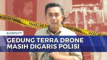 Penampakan Gedung Terra Drone Usai Kebakaran Maut, Masih Terpasang Garis Polisi | KOMPAS SIANG