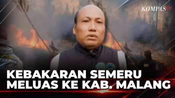 Karhutla Gunung Semeru Meluas Ke Kabupaten Malang, 590 Hektar Area Terbakar | SAPA MALAM