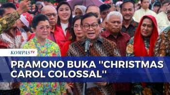 Gubernur Pramono Anung Resmi Buka Christmas Carol Colossal Di Bundaran HI | JMP