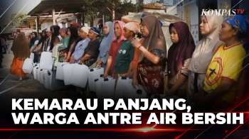 Kekeringan Melanda Pasuruan, Warga Berebut Bantuan Air Bersih | KOMPAS SIANG