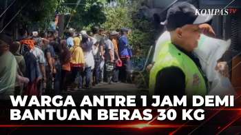 Warga Bandung Rela Antre 1 Jam Demi Bantuan Beras Gratis 30 Kilogram | BERUT