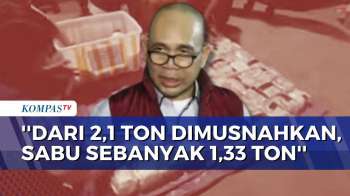 [FULL] Keterangan Polisi Soal Pemusnahan 2,1 Ton Narkoba, 11 Tersangka Ikut Dihadirkan