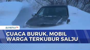Salju Tebal Terjang Semenanjung Kamchatka Rusia, Mobil Warga Terkubur dan Jalan Ditutup | BERUT