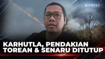 Karhutla Di Gunung Rinjani Meluas, Jalur Pendakian Torean Dan Senaru Ditutup | KOMPAS SIANG
