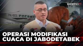 Operasi Modifikasi Cuaca, Pesawat Cessna Semai 1 Ton NaCl Ke Awan Jabodetabek | KOMPAS SIANG