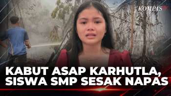 Kabut Asap Karhutla di Palangka Raya Makin Parah, Siswa SMP Alami Sesak Napas | BERITA UTAMA