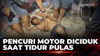 Polisi Tangkap Terduga Pencuri Motor Di Bangka Belitung Saat Tertidur Pulas Di Rumah | BORGOL