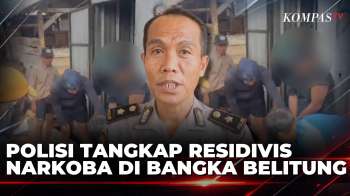 Polisi Tangkap Bandar Narkoba Di Bangka Belitung, 50 Gram Sabu Disita | BORGOL