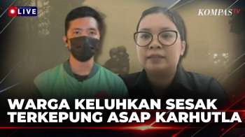 [FULL] Pengemudi Ojol dan Pegawai Swasta Keluhkan Sesak Napas Bekerja di Tengah Kabut Asap Karhutla