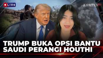 [FULL] Analisis Peneliti Senior ISI soal Alasan Trump Buka Opsi Bantu Arab Saudi Perangi Houthi